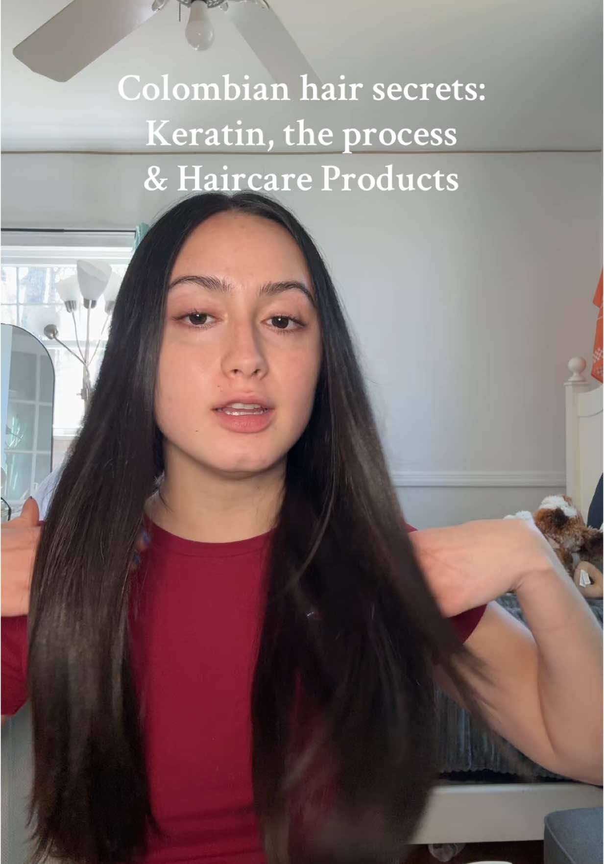 im obsessed with mine, if you have questions lmk! i got mine done at @AGATA ALISADOS #HairCareTips  Products:  couldn’t find the hair oil, but.. @Vegano Cosmetics natural shampoo & hair mask  @CENTRO DE ALISADOS | KERATINAS shampoo & treatment  @Fenty Hair heat protectant  @Dyson USA air wrap #creatorsearchinsights 