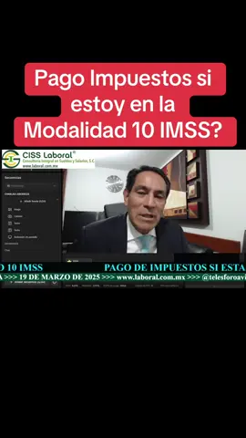 En este video conocerás si debes pagar impuestos cuando optas por pagar la modalidad 10 del IMSS.