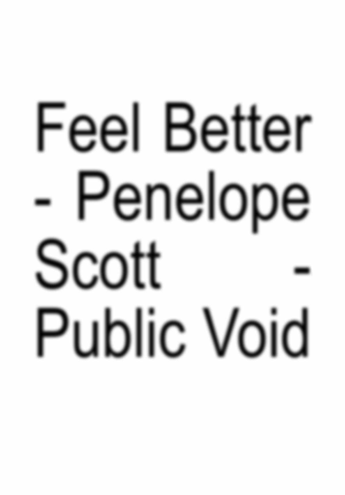 Oh Penelope scott they could never make me hate you . #feelbetter #penelopescott #publicvoid #feelbetterpenelopescott #fypシ #audios #song #lyrics #brat 