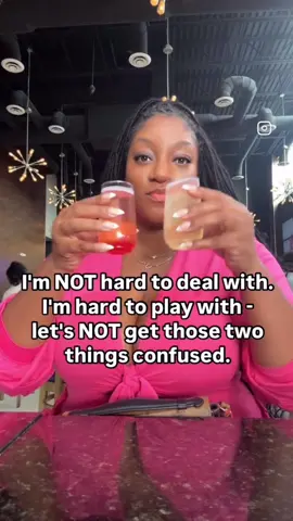 I'm NOT hard to deal with. I'm hard to play with - let's NOT get those two things confused. 😕 . . #healing #funny #singlequotes #lifequotes #girlbosses #dating #healthyrelationships #blacktravel #itinerary #travel #motivationalquotes #girlstrip #explorepage #strongwomen #friendship #relationships #selfcarefirst #funnymemes #loveme #healingwomen #SelfCare #selfcarethread #respectfully#jokes #quotes #sidehustles #relatable #selflove #manifestation 