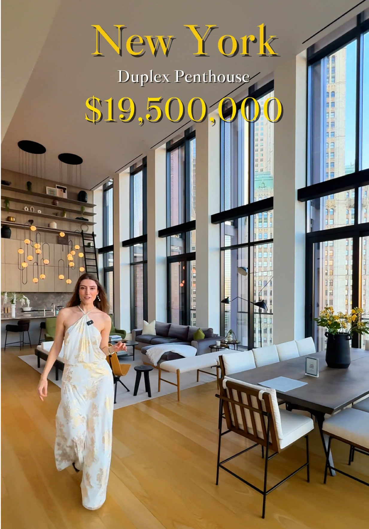Would you move here?🇺🇸🗽Priced at $19,500,000 #nyc #penthouse #luxuryhome  📍33 Park Row #PH3 5 beds • 5.5 baths • 5,403 ft2 #theleonardsteinbergteam  #dreamhome #nycapartments #apartmentliving #cityviews #newyork #luxurylifestyle #nycliving #foryou #luxuryhomes #realestategoals #homeideas #пус #explorepage #explore #apartmenttour #dreamycity 