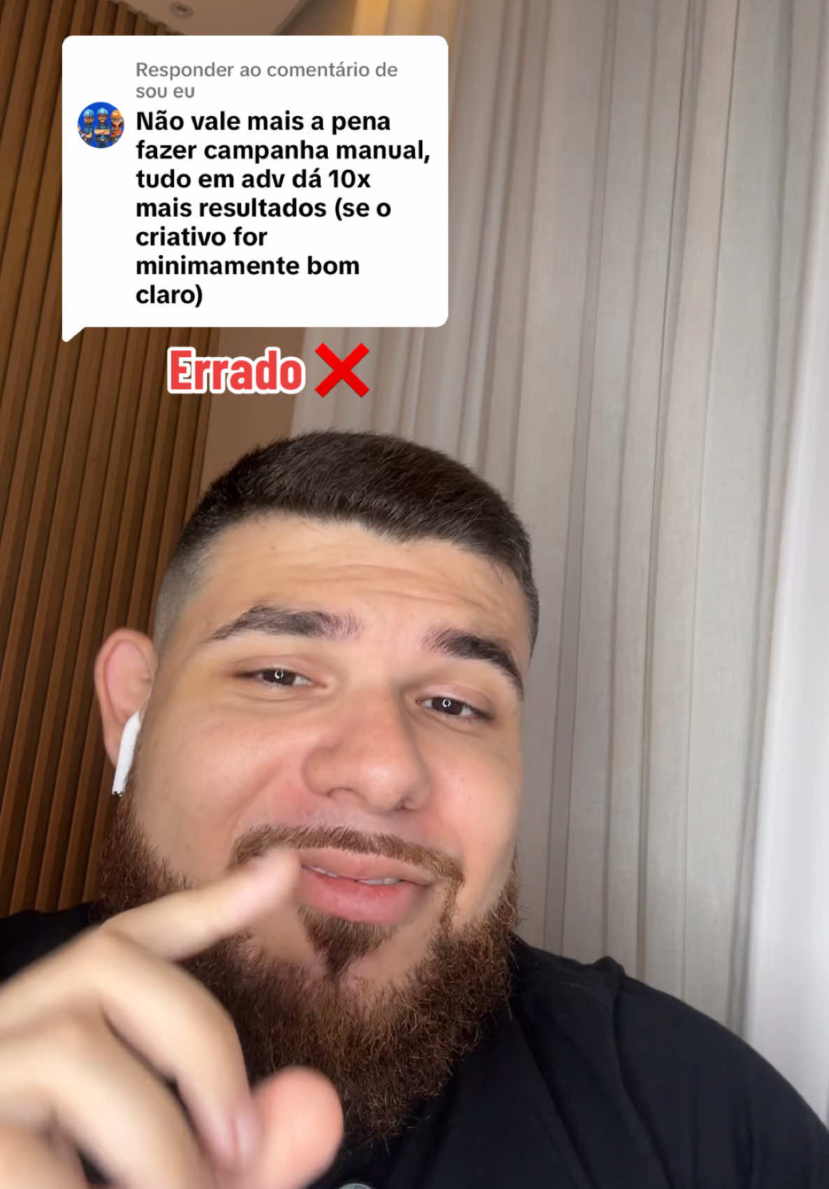 Respondendo a @sou eu #metaads #trafegopago #gestordetrafego 