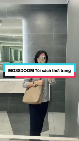 MOSSDOOM Túi xách thời trang form rộng cho nữ da PU sang trọng #tui #mossdoom #tuixach #tuixinh #xuhuong  @Mẹ Bé MiA 