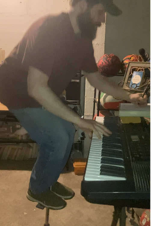 No handed pogo stick while playing Nocturne in E flat major, Op. 9 No. 2 by Chopin and writing a message to you, the viewer #fy #fyp #foryoupage #fypage #trick #pogostick #pogo #jumping #jump #writing #keyboard #piano #chopin #nocturne #hard #difficulty #thanksforwatching 
