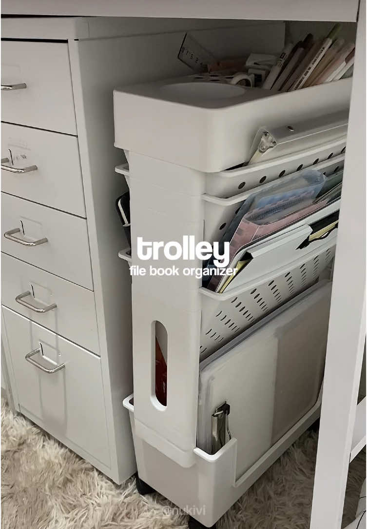 Replying to @aya ☆ trolley link here #trolley #organizer #stationery 