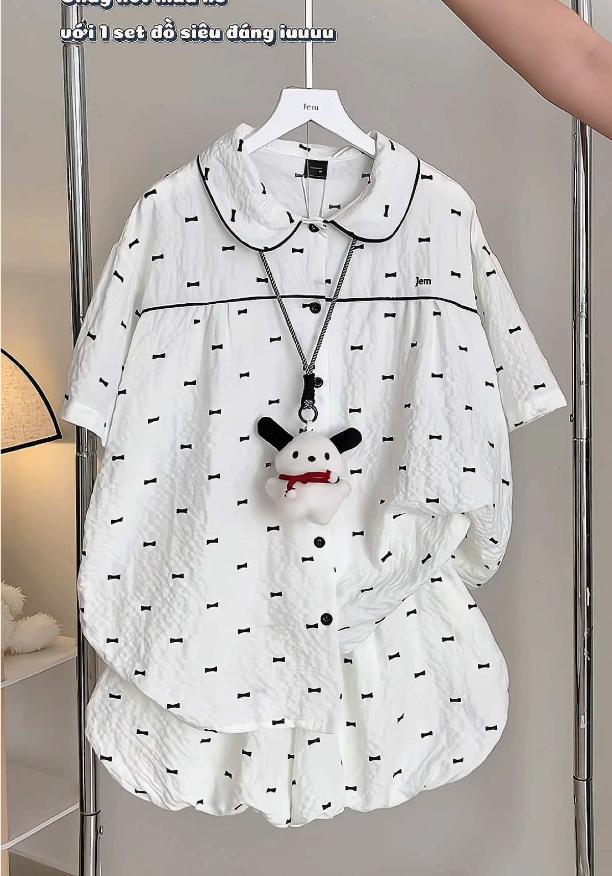 Cháy hết mùa hè với một set đồ siêu đáng iuu #xuhuong #pyjama #jem #set #pijama #đồngủ #pijama #ulzzang 