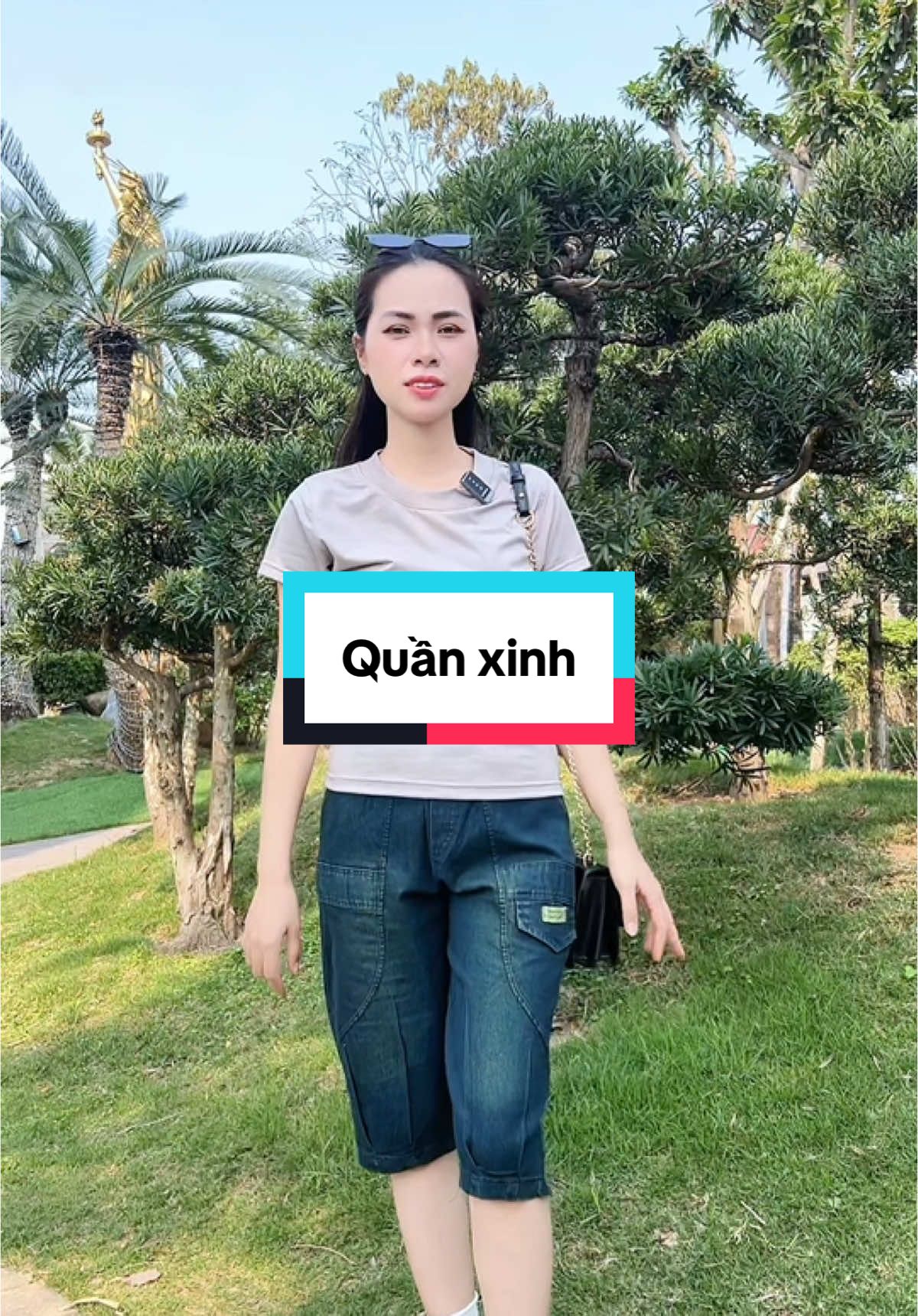 Quần mặc lên xinh lắm#hiepgayhaman #quanbaggy #quannu #quanngo #quanjeannu #quannuxinh #quandep 