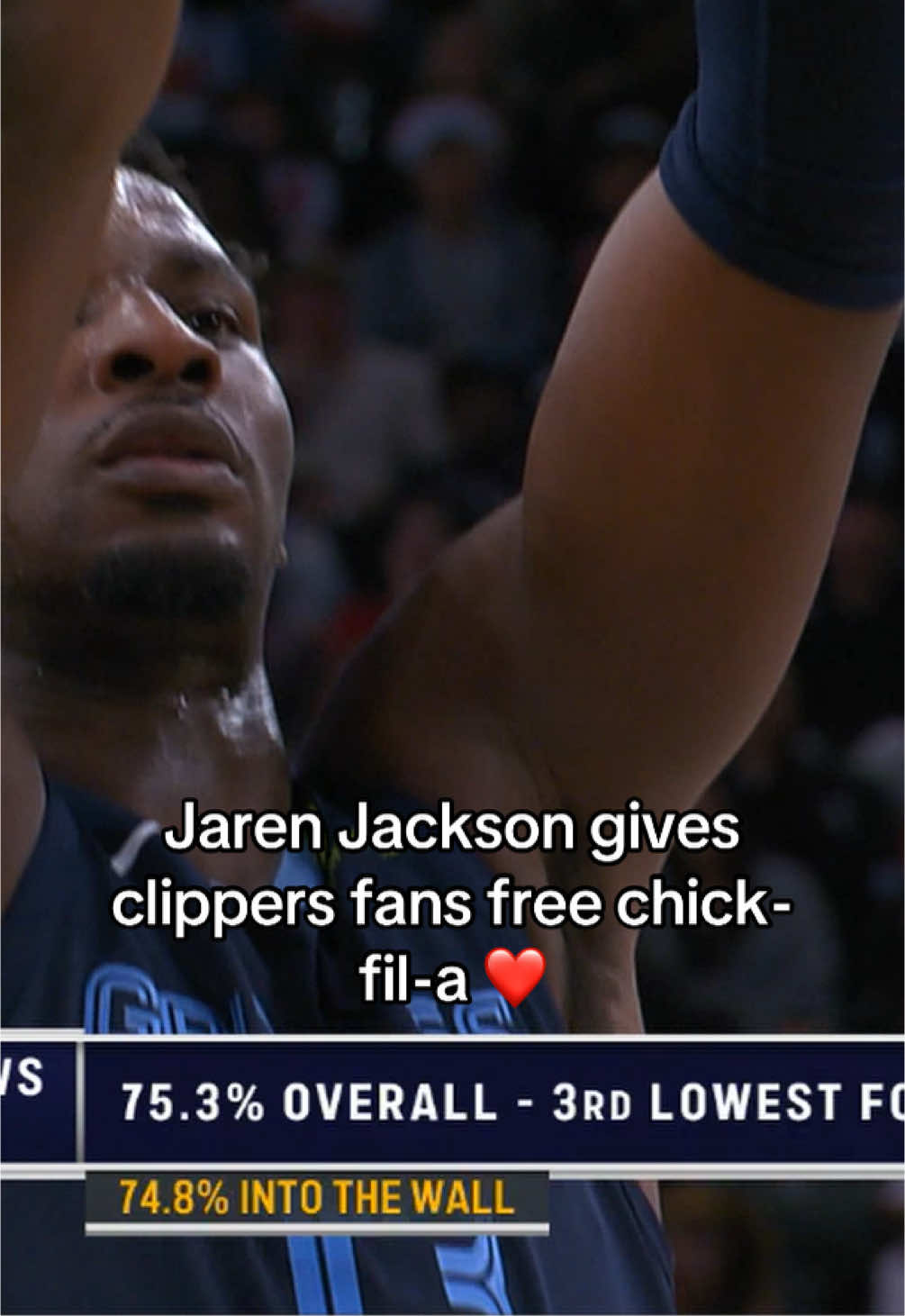 Free chicken for everyone! 🔥 #basketball #bball #NBA #hoops #clippers 