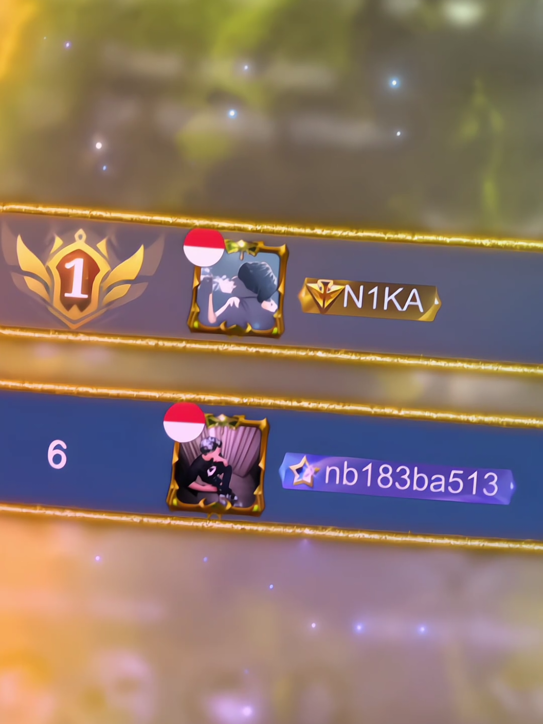 N1KA 1 nya apa? 1 Nya, Top Global 1 Yang Baru 🔥🔥 #NikaMLBB #Nikastoreid #NikaNiBos 