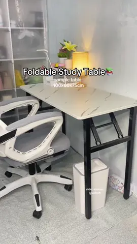 Table for Studying pn Tiktok Shop Study Table Folding Table Foldable Table  #creatorsearchinsights #diningtable #foldabletable #desktoptable #desktoptable #desktoptable #studytable #wfhsetup #wfhsetup #furniture 