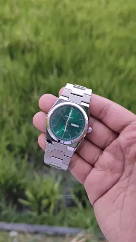 solid din ng dial nito! Poedagar Men's watch emerald green💚⌚ #poedagarwatch #menswatch #mensfashion #fyppppppppppppppppppppppp #fyp #giftideaforhim 