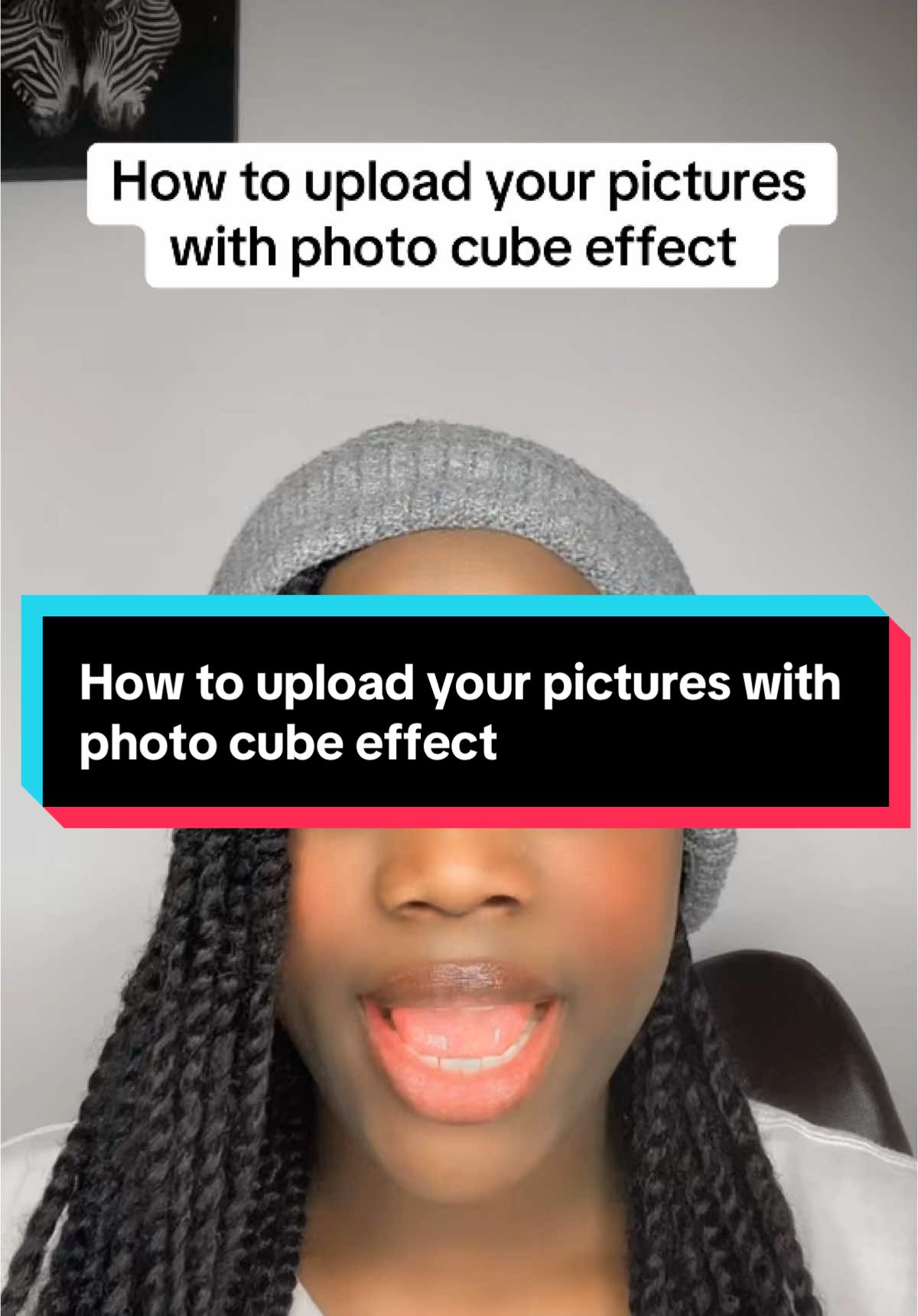 How to upload your pictures with photo cube effect#creatortips #tiktoktips #newontiktok #newtiktokers #light4198 