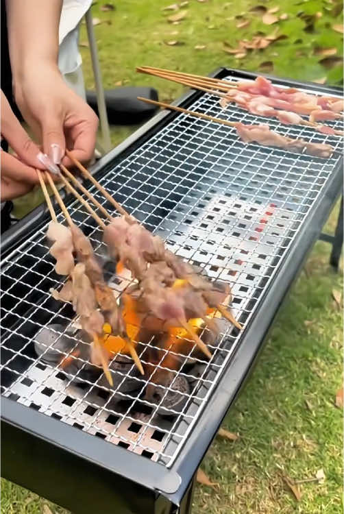 Yeyy! Nabilina din kita  #portablebarbecue #portablebarbecuegrill #ihawan #barbecue #outdoorgrilling #portablebbqgrill