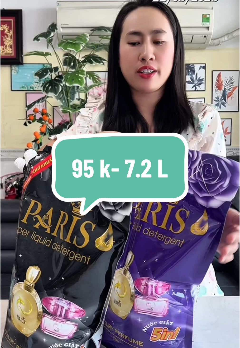 Chỉ 95 ngàn có ngay 7.2 lít nước giặt Paris. #viral #maituquyshop #xuhuong #muataitiktokshop #xuhuongtiktokshop #tiktokshop #thinhhanhtiktokshop #nuocgiat #nuocgiatxa #nuocgiatxaparis #nuocgiatcaocap #nuocgiatxa2in1 