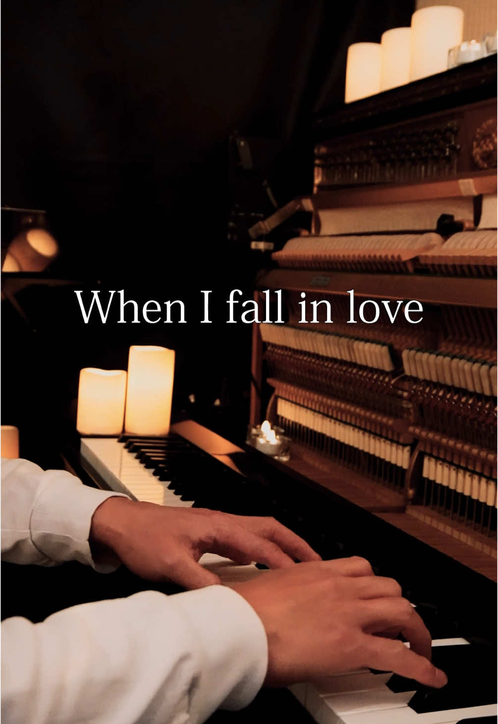I still remember the excitement I felt when I first met you. I fell in love with you.🩷 #whenlfallinlove #natkingcole #victoryoung #piano #eisukemochizuki 