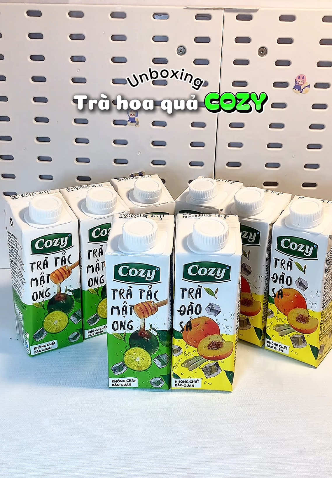 Uống trà nhà Cozy ngon lắm lun #review #unboxing #tracozy #tracozyhoaqua #cozy #xuhuong #viralvideo #muataitiktok #fyb #saleluongve 