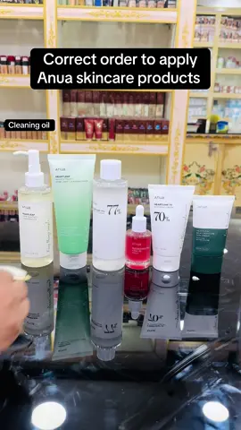 Best combo set for black heads white heads open pores acne scars hyperpigmentation dark spots 😊#fyp #skincare @anua_global #nepalitiktok #glowingskin 