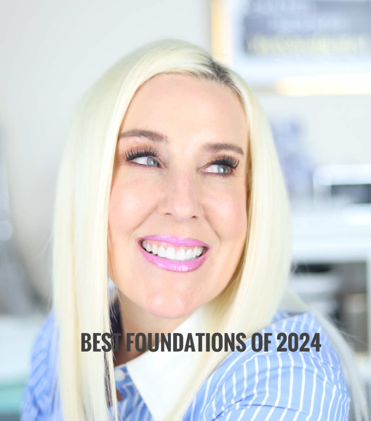 Best Foundations of 2024🤩. These are my top picks. What is yours? #kathleencolor #makeuptutorial #beauty #makeup #makeuptips #makeupforbeginners #BeautyTok #bestof2024 #viralmakeup #newmakeup 
