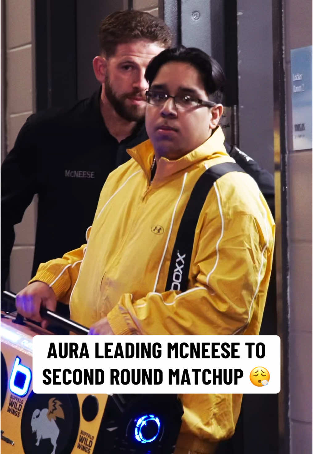 Vibes are high 🔥 #aura #MarchMadness #mbb #mcneesestate 