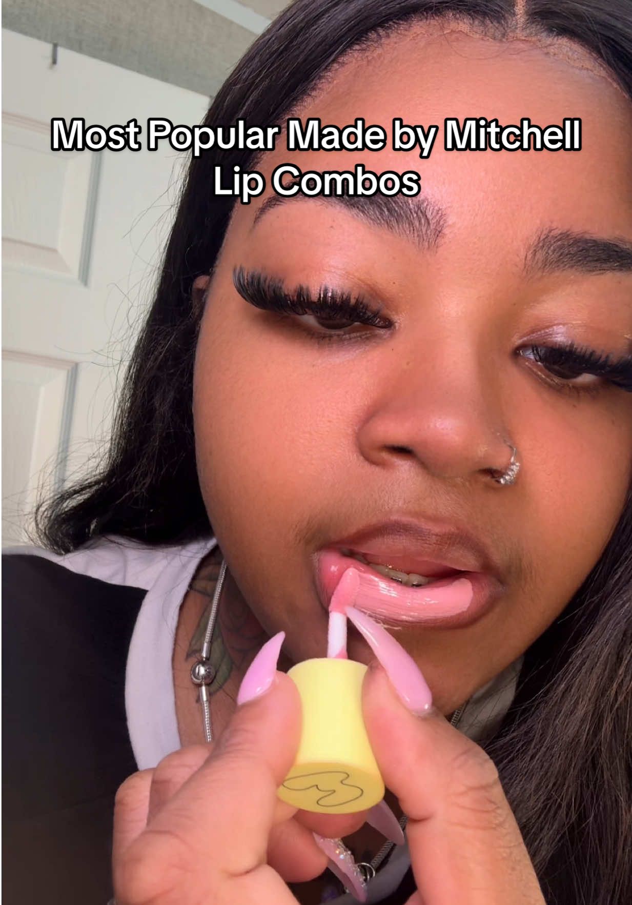 Most popular BEAM made by Mitchell lip glosses #tiktokshopfinds #madebymitchell #lipcombo 