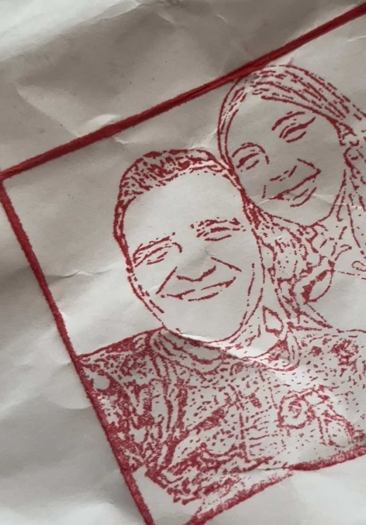 Got a handmade stamp for us done in Vietnam. I was hinking it looked sound till I got home, pretty sure I was done a bad yin but it’s patter for the wedding #glasgow #vietnam #skalleyssed 