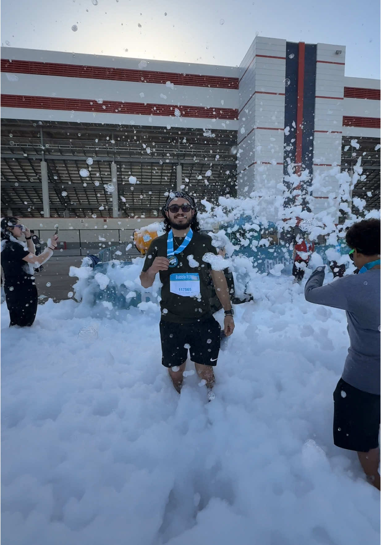 Whole lotta bubbles 🫧 next week half marathon then the week after 5k at the zoo !!! #runtok #fyp #bubblerun 