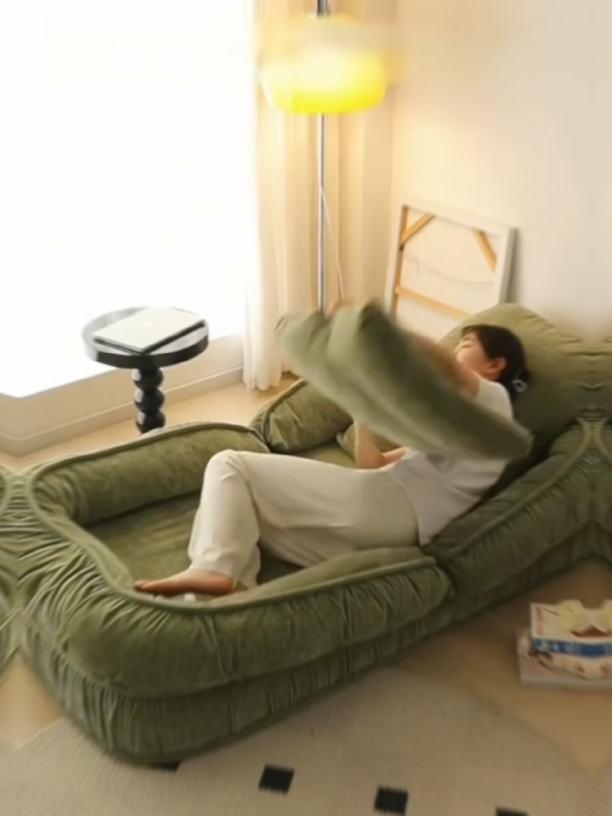 mẫu ghế sofa giường lười đa năng thông minh 