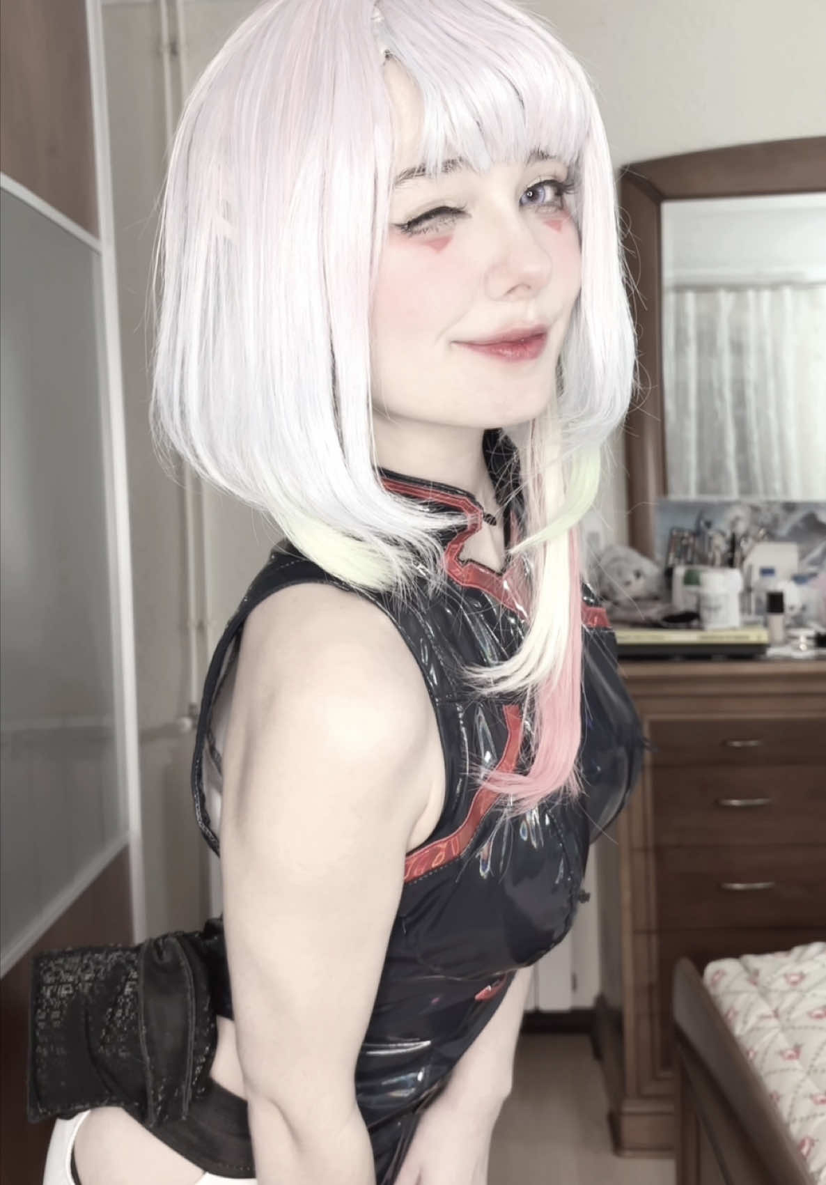 #LUCY || i loved the makeup :3  #lucycosplay #lucycyberpunk #cyberpunk #game #cosplayanime #cosplaygame #cyberpunkedgerunners 
