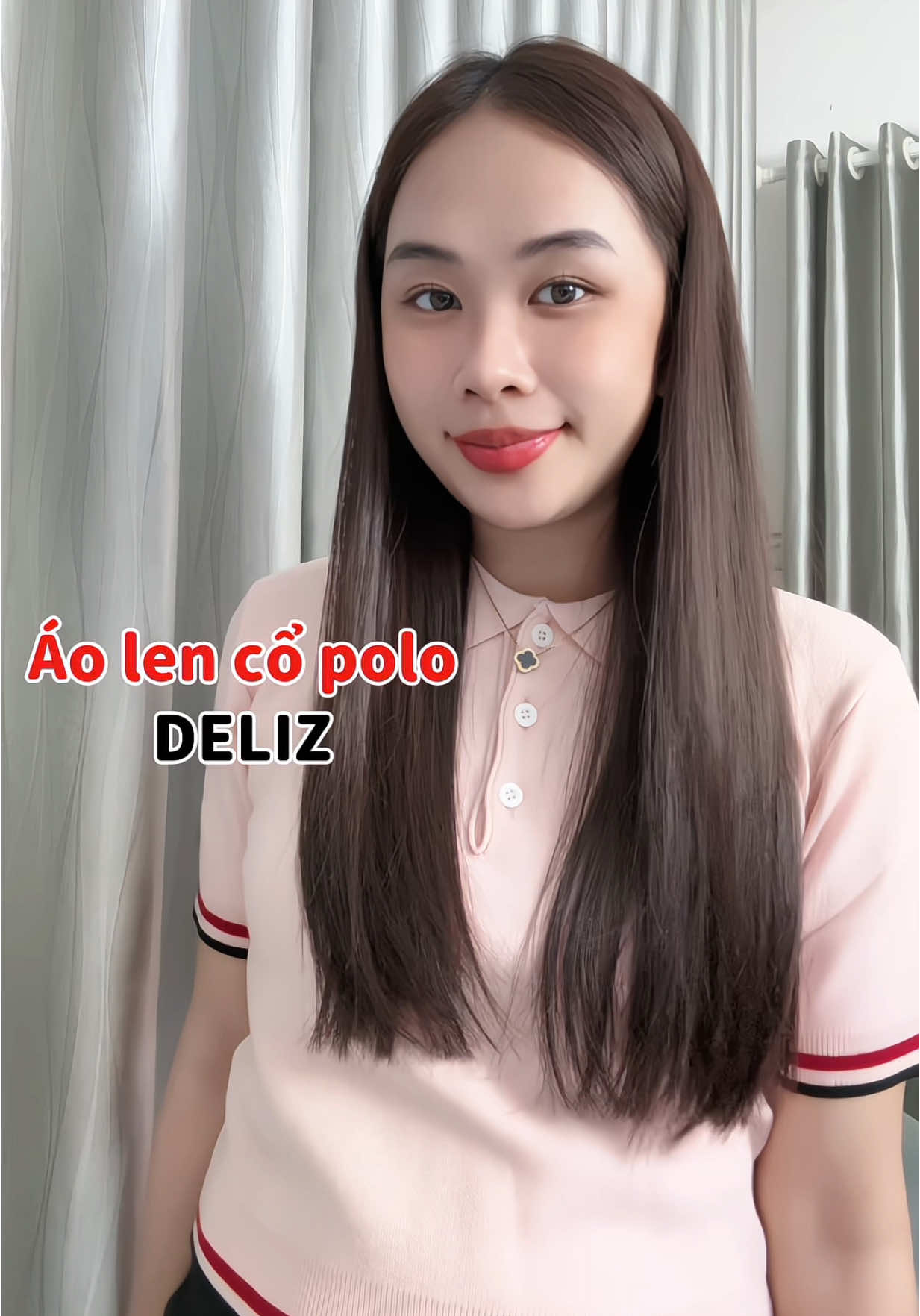 Em áo len mềm mại thoáng khí, thích hợp mặc đi làm đi học hoặc hẹn hò cuối tuần #linhhriviu #deliz #aolenpolo #aopolonu #aolen #thoitrang #muataitiktok y