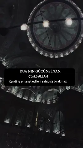 kendine emanet edileni sahipsiz bırakmaz..