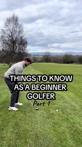 What you need to know as a beginner on the golf course⛳️#golf #golfbeginner #beginnergolfer #golfetiquette #golfcourse #golftiktok #learngolf #rulesofgolf #golfpractice #golftips 