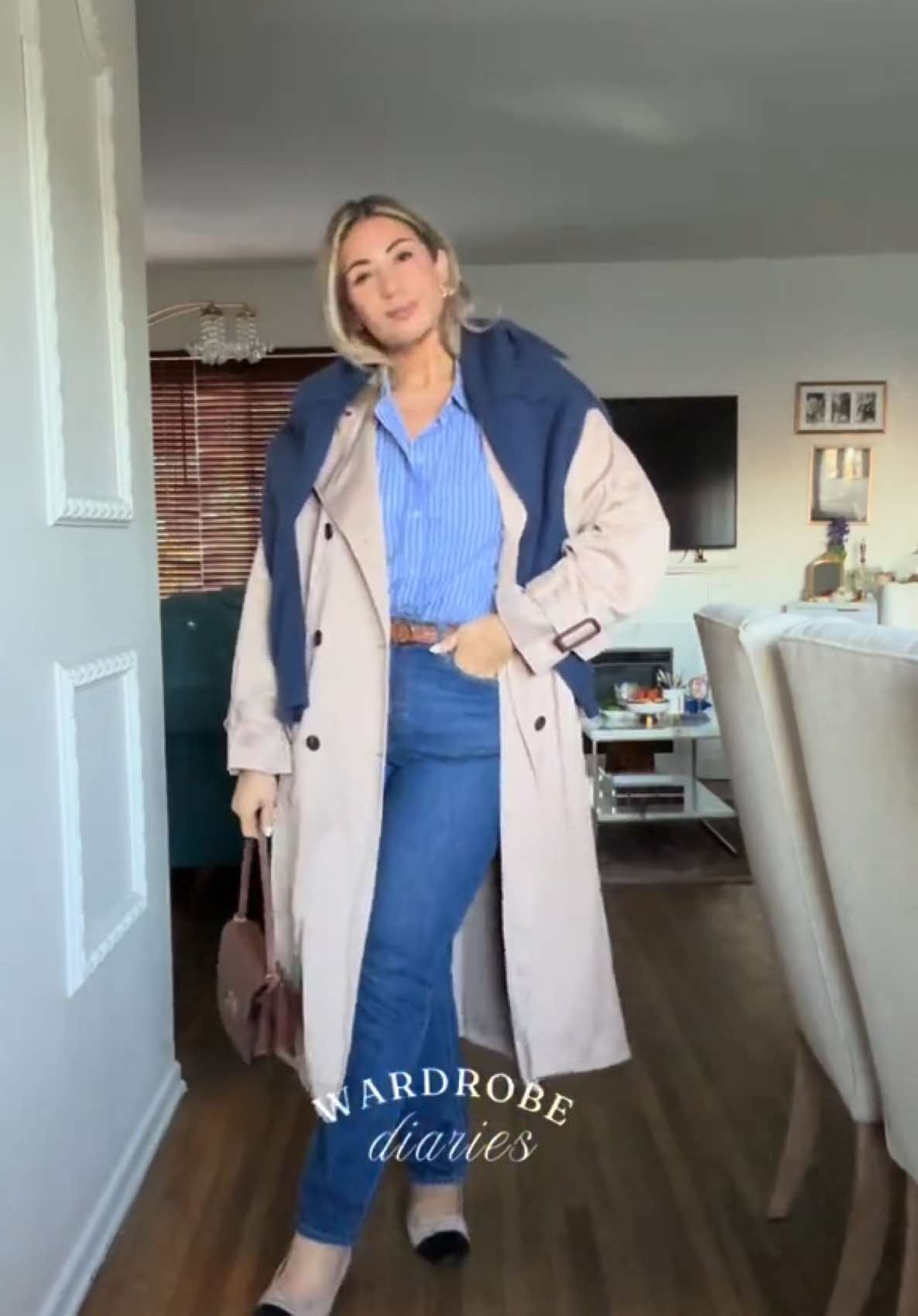 Wardrobe diaries: Getting ready for a super early morning meeting ✨ Trusting the classics to keep it chic and effortless.  #MorningRoutine #ClassicStyle #ReadyToConquer #EffortlessElegance #MorningMeetings #TimelessBeauty