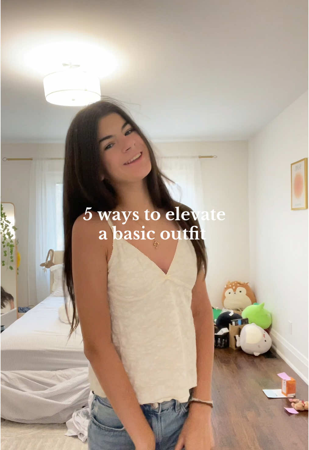 how to elevate a basic outfit 👚 #fyp #xyzcba #rubymadden #outfit #accessories #relatable #viralvideos #trendingsong 