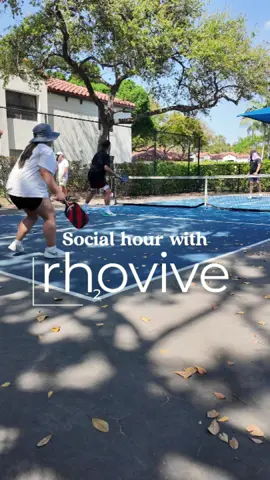 Sun’s out, Friends come alive. We sweat, we strive, Then refuel with Rhovive.