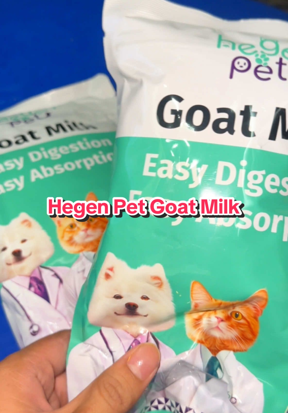 Hegen Pet Goat Milk new packaging milk replacer for Dog and Cats! #goatmilk #goatmilkfordogs #goatmilkforcats #hegenpet #hegenpetgoatmilk #goatmilkforpets #petmilk #milkreplacer #TikTokShop #tiktokviral #fypシ゚viral #fyp 