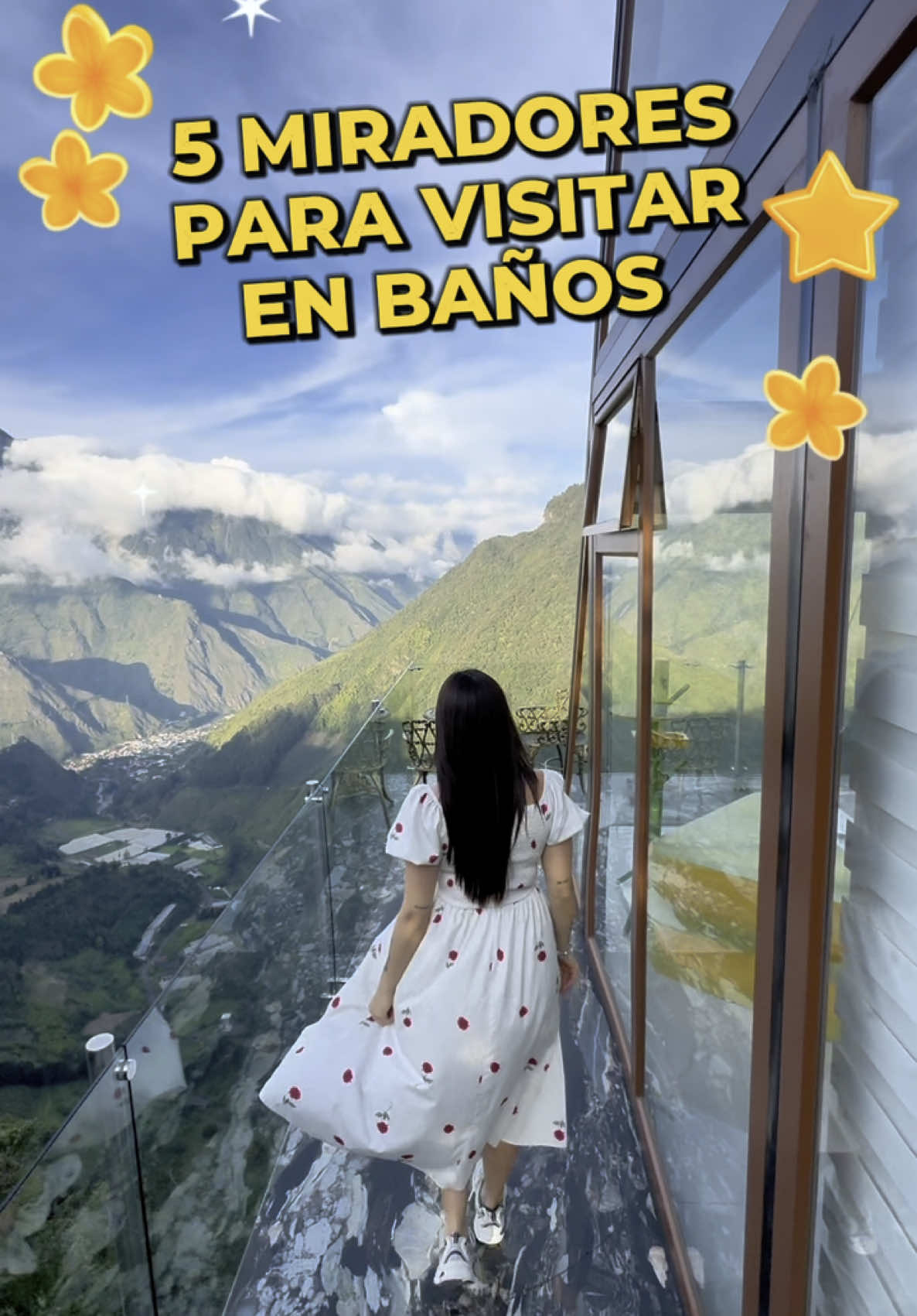 Recorrí los miradores más hermosos de Baños con la agencia @viajes_sierra_selva , que además ofrece tours todo incluido a Baños de Agua Santa, con alimentación, actividades y hospedaje. 😍🌄🚌 #Baños #SierraSelva #TurismoEcuador #Aventura #Naturaleza #Bañosdeaguasanta #Turismo #Ecuador #Lasrutasdeandre