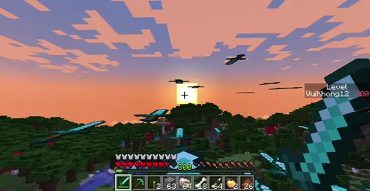 Vạn kiếm quy tông #Minecraft #tutien #commandblock #tutien #xuhuong #fyp 
