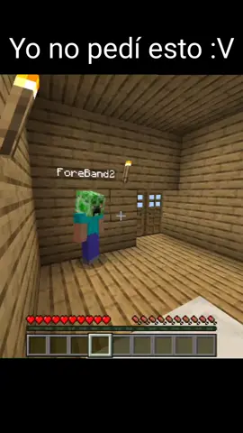 💥Yo no pedí eso :v 🐜#amominecraft #fyp #jugandominecraft #humor #prisiondebedrock 