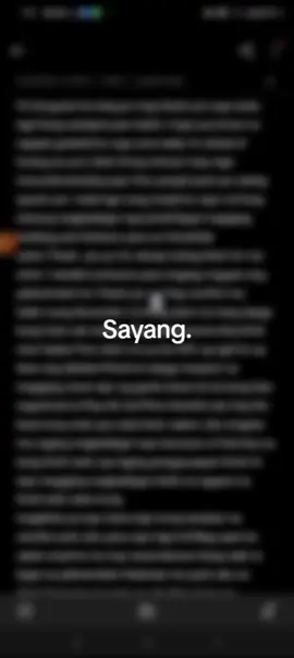 Mukhang 'di ko na'to ma bigay sa'yo:).  #sayang #longmessage #maybeitsallmyfault #messageforyou 