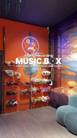 Cầm 25xu đi musicbox mới toanh @AKangRecording (MusicBox) #ak #musicbox #hanoi #musicboxhanoi #hanoi #fyp #review 