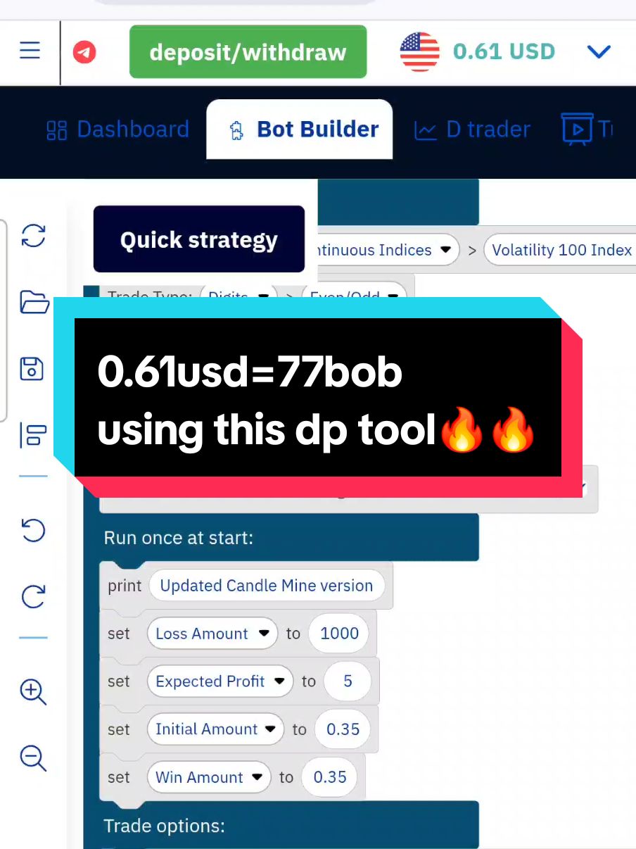 #tradingforbeginners #viral #freederivbots #foryoupage #derivtool #flp #derivbots #losses #freeanalysistool #kenyantiktok🇰🇪 