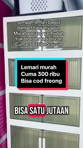 Rekomendasi lemari hias cuma 300 ribu 5 susun#lemari plastik akrilik#RamadhanEkstraSeru #CuanTanpaBatas #ramadhan sale