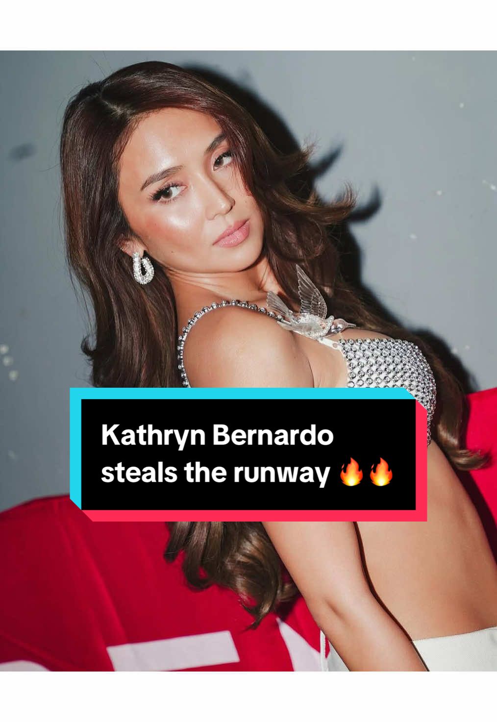 Asia's superstar Kathryn Bernardo takes the runway by storm, showcasing her toned physique and effortless style at a local apparel brand's fashion show.  