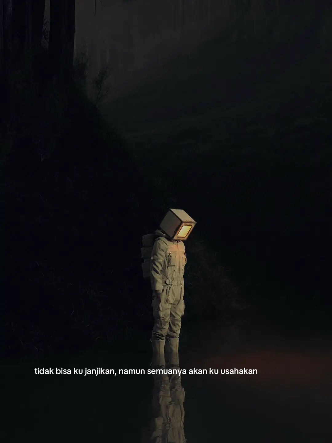 maaf kalau aku belum bisa memenuhi semua keinginanmu, tapi percayalah semua sedang aku usahakan