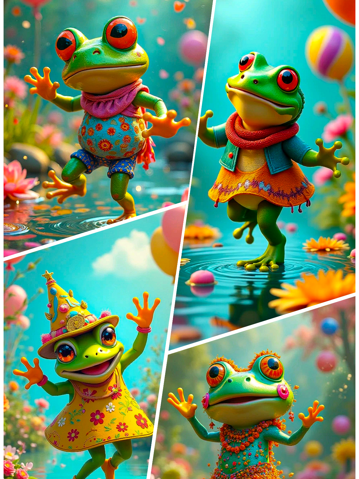 o Sapo nao lavo o pé - música #osaponaolavaope #kidsoftiktok #animaai #babydance #babycute #musicasinfantis #videosparacriancas #sapo 