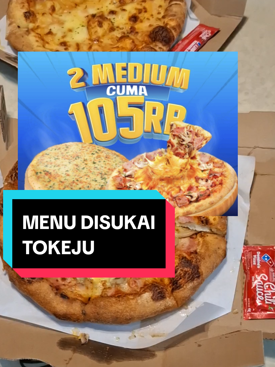 Menu Dominos Pizza Yang Lagi Disukai #menupizzadominos #tokeju 