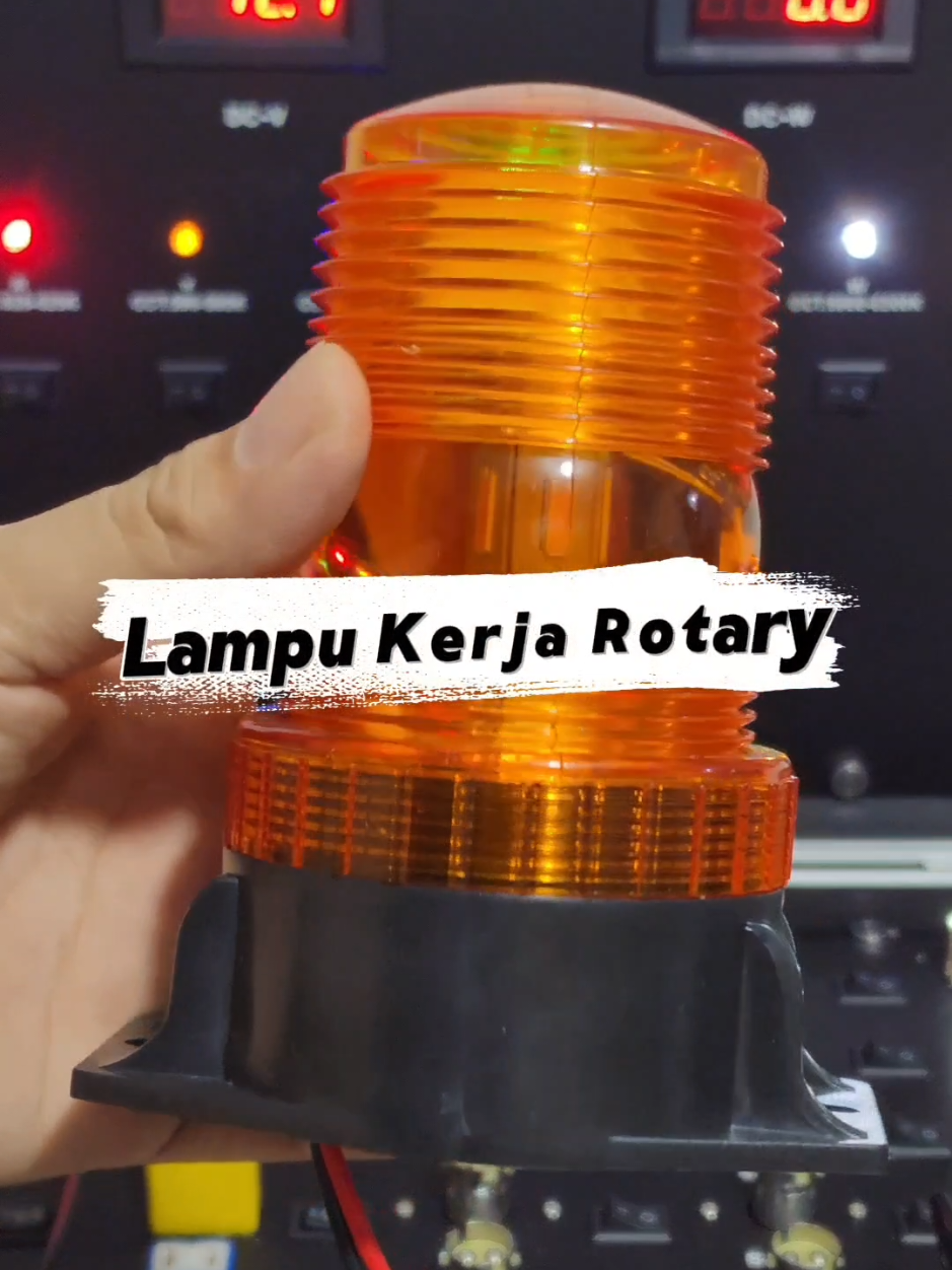 Lampu Peringatan Kerja ROTARI 018 LED #lampudarurat #lampurotary #fyp #viralvideo 
