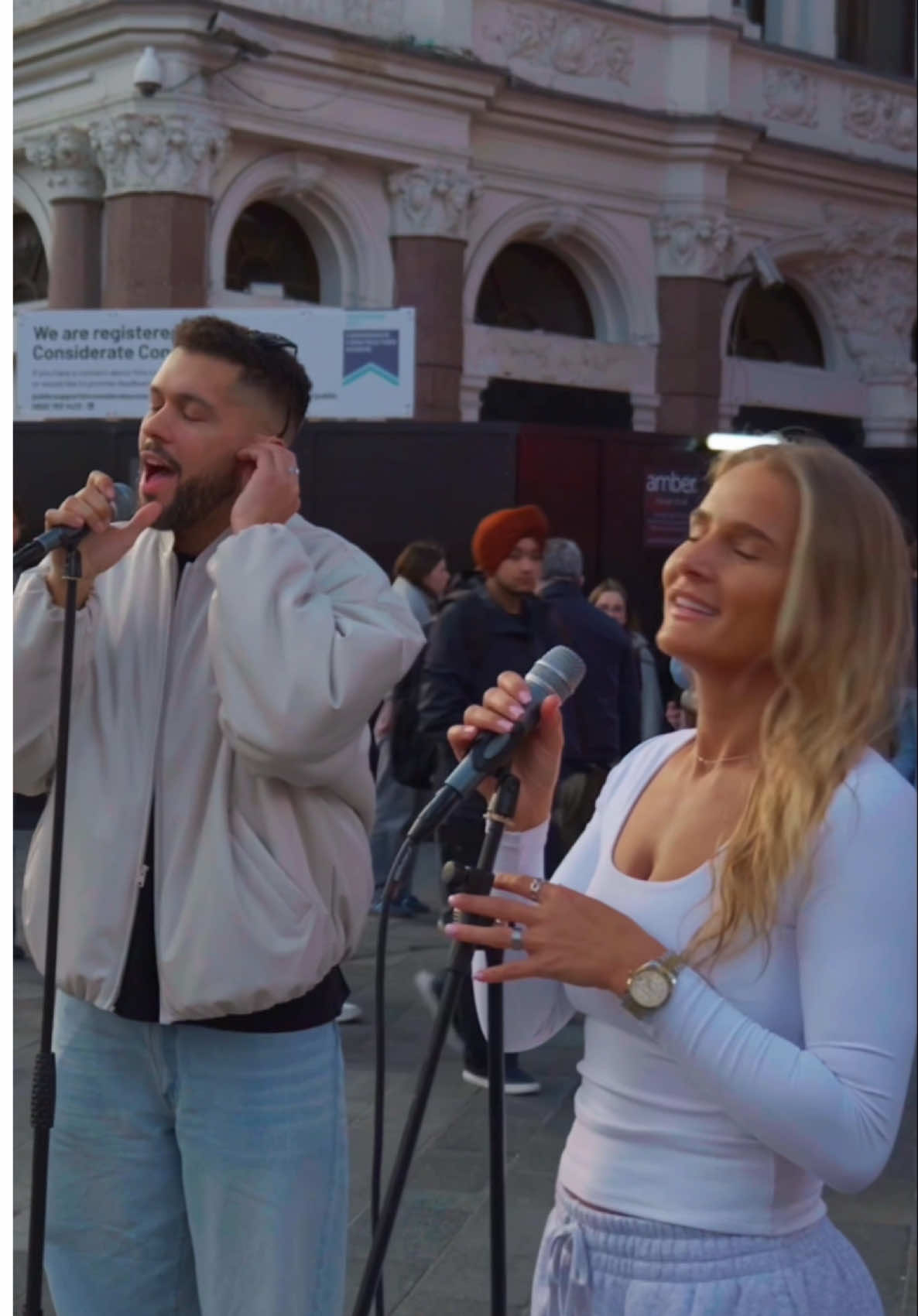 Never over this song… Oceans my version on all platforms. #spiritleadme #foryou #viral #lukesilva #duet @Luke Silva #london 