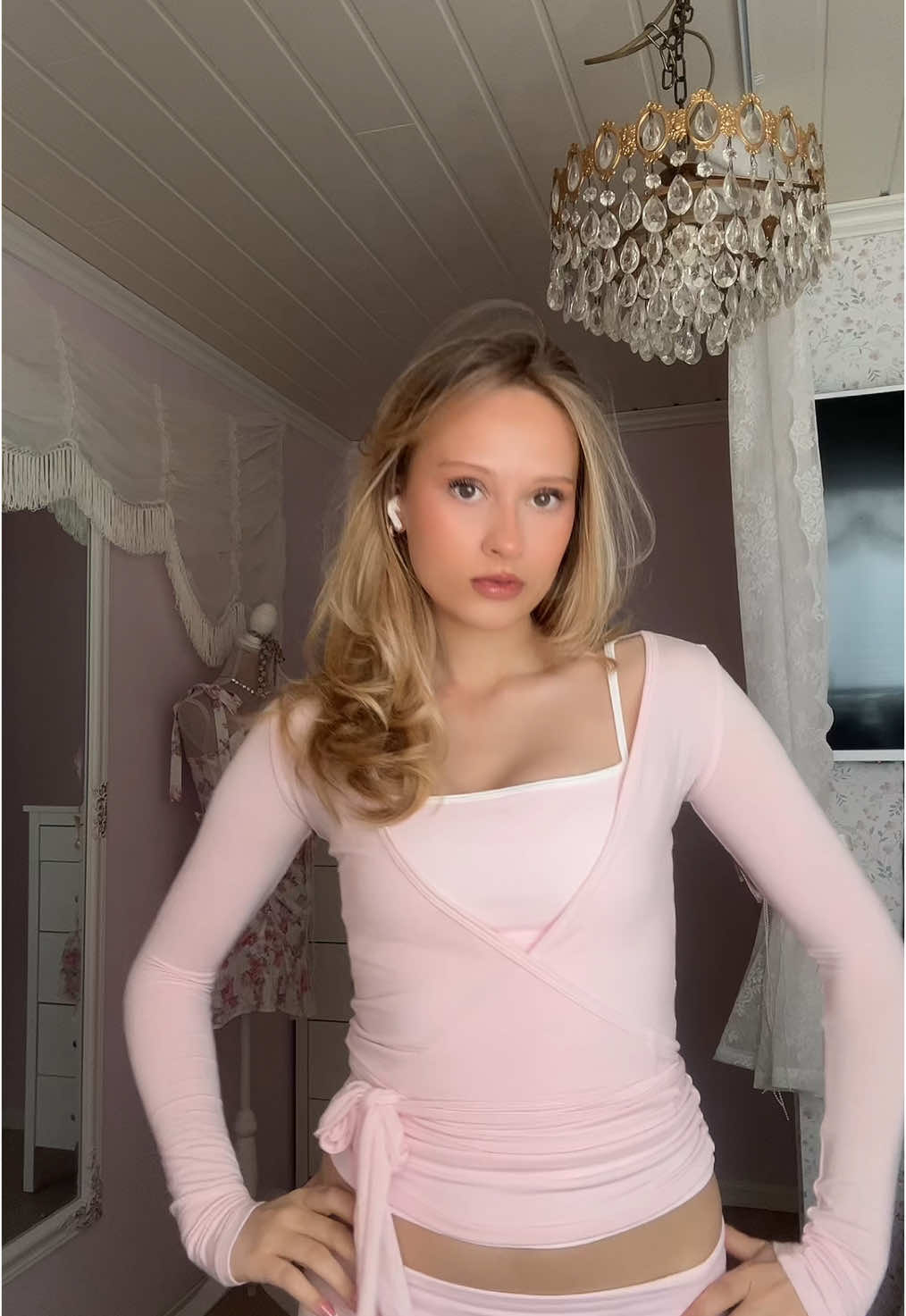 Never taking this set off #fyp #pink #efkaasa #exercere #OOTD 