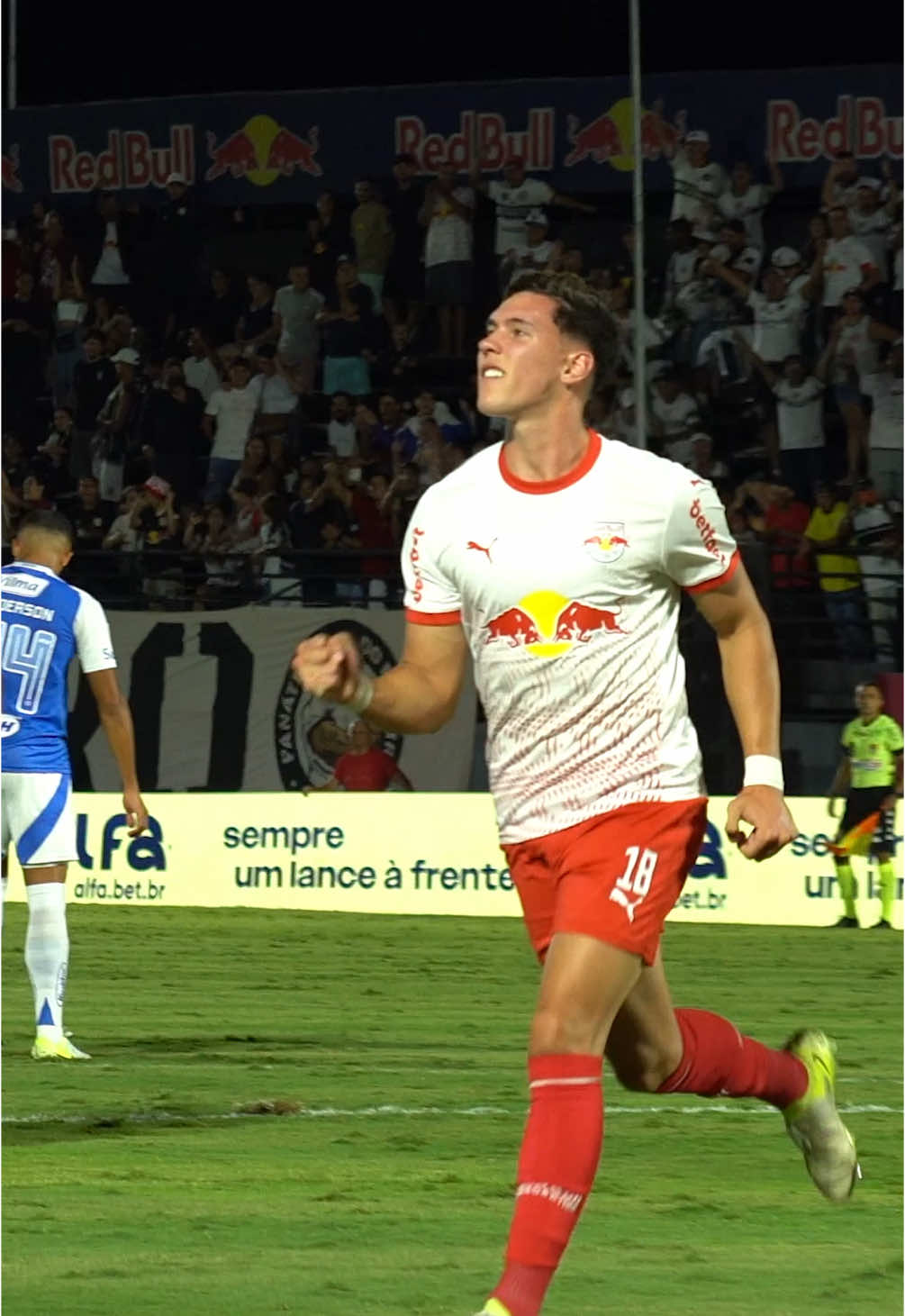 O gol de Thiago Borbas no empate do Braga contra o Cruzeiro. ⚽️🔥 #redbullbragantino #gol #futbol 